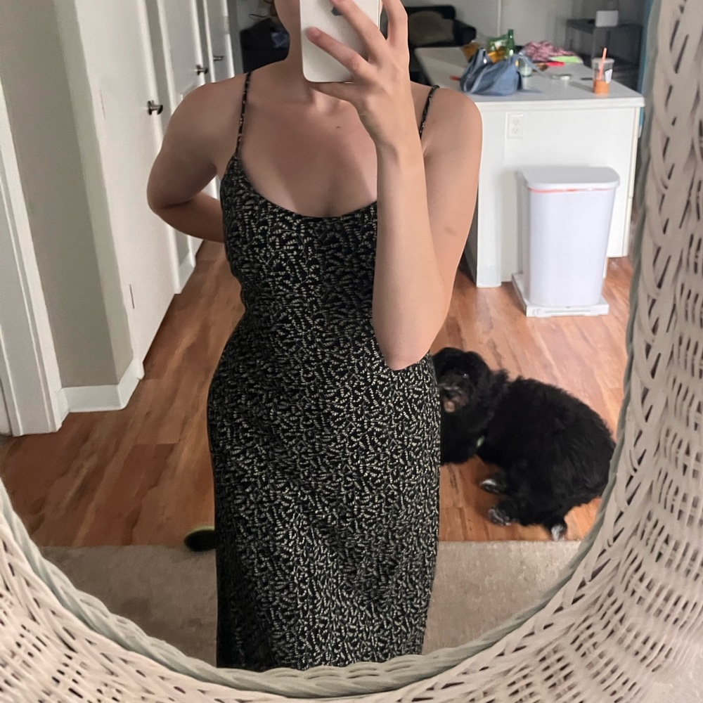 Knapp studios Y2k maxi dress with flower pattern